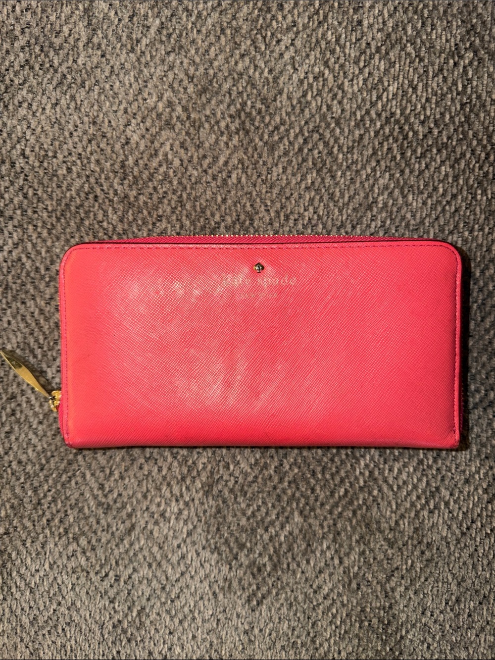 kate spade Hot Pink Zip Wallet